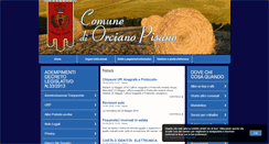 Desktop Screenshot of comune.orcianopisano.pi.it